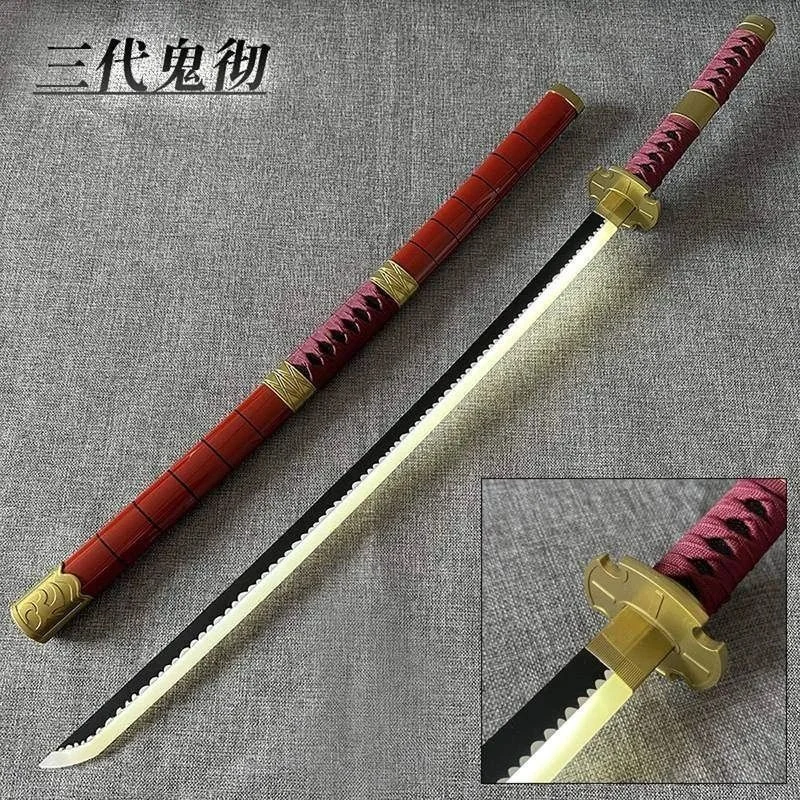 Zoro Red Anime Replica Katana(104cm)