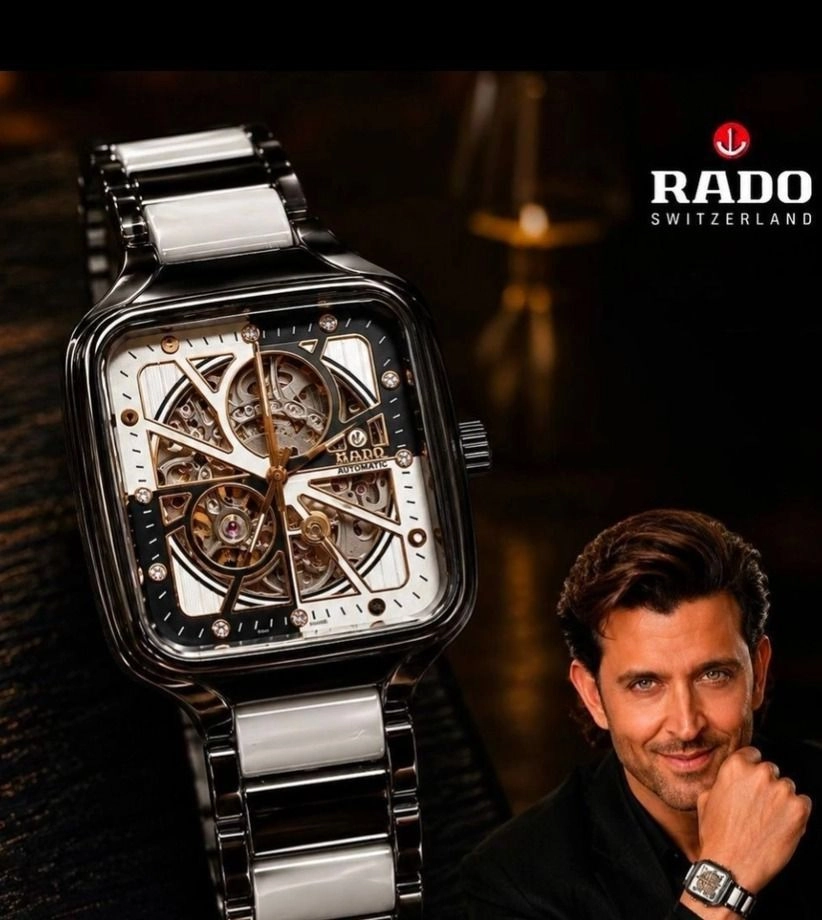 Rado captain square skeleton Automatic watch for men