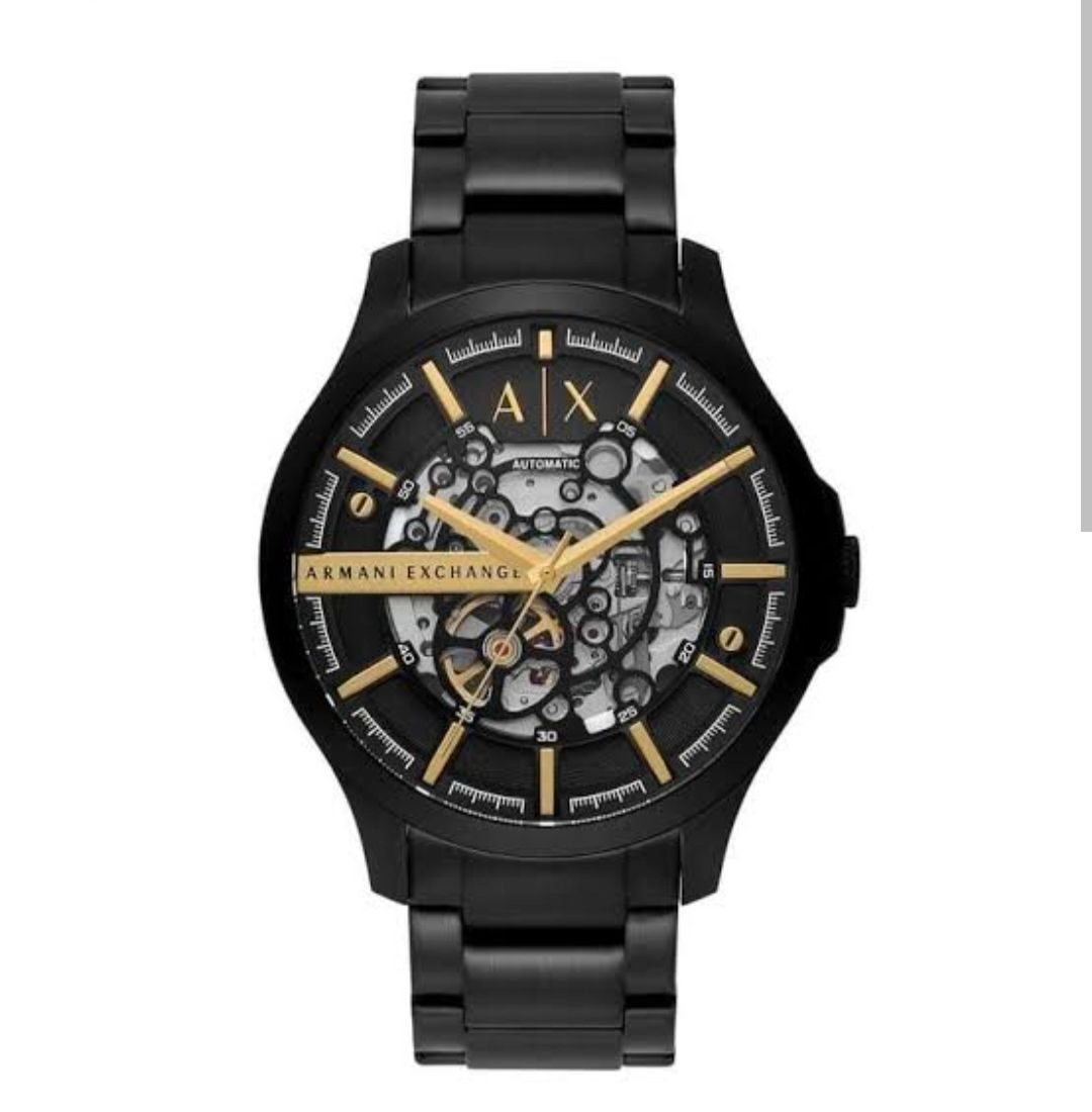 Armani Exchange Hampton Automatic Skeleton Watch