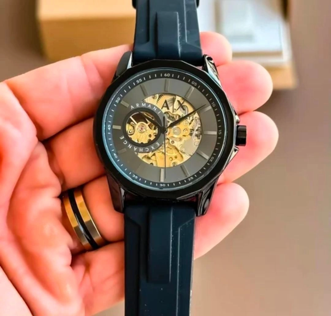 Armani Exchange Automatic Skeleton Watch 2