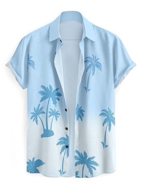 Stylish Men’s Half Sleeve Casual Shirt | Trendy Printed Regular Fit Shirt for Men | Soft & Breathable Fabric | Summer Wear