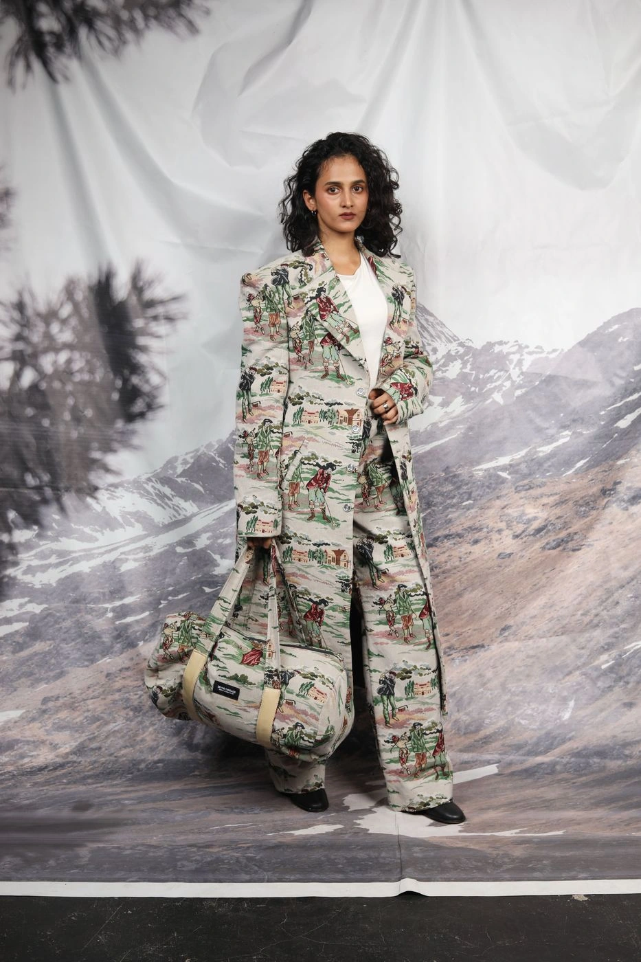 The players long jacket set 1