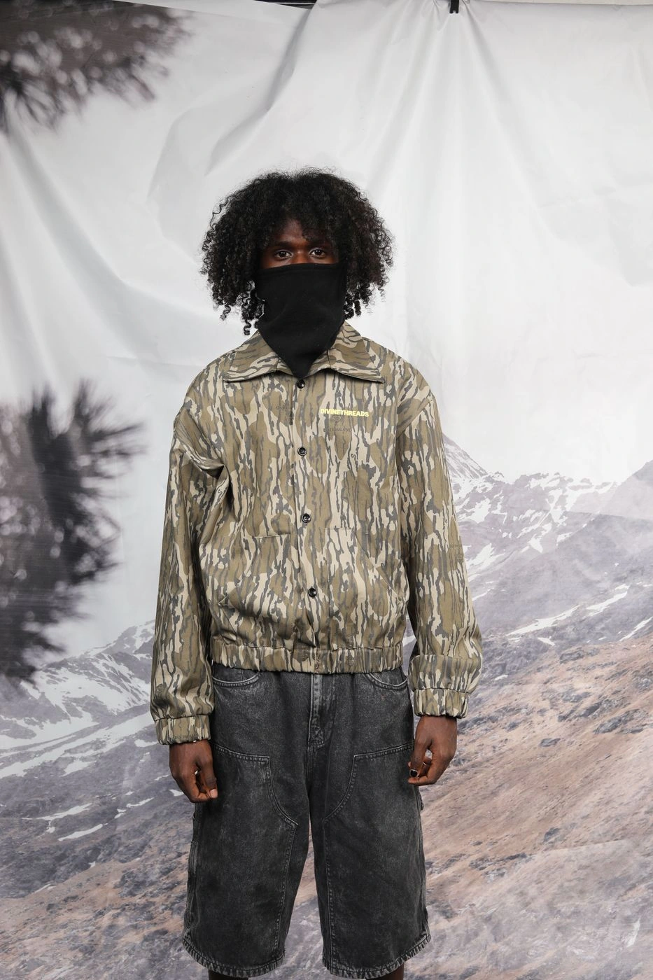 Camouflage bomber jacket 1