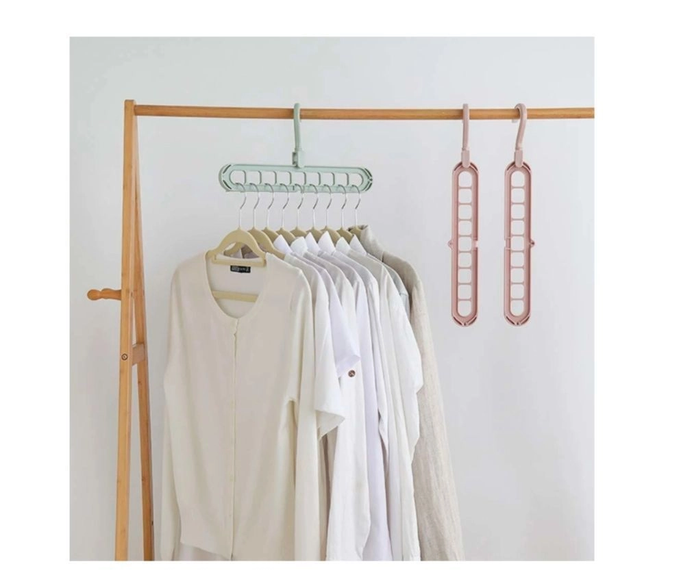 Multicolor Plastic Magic Cloth Hanger 1