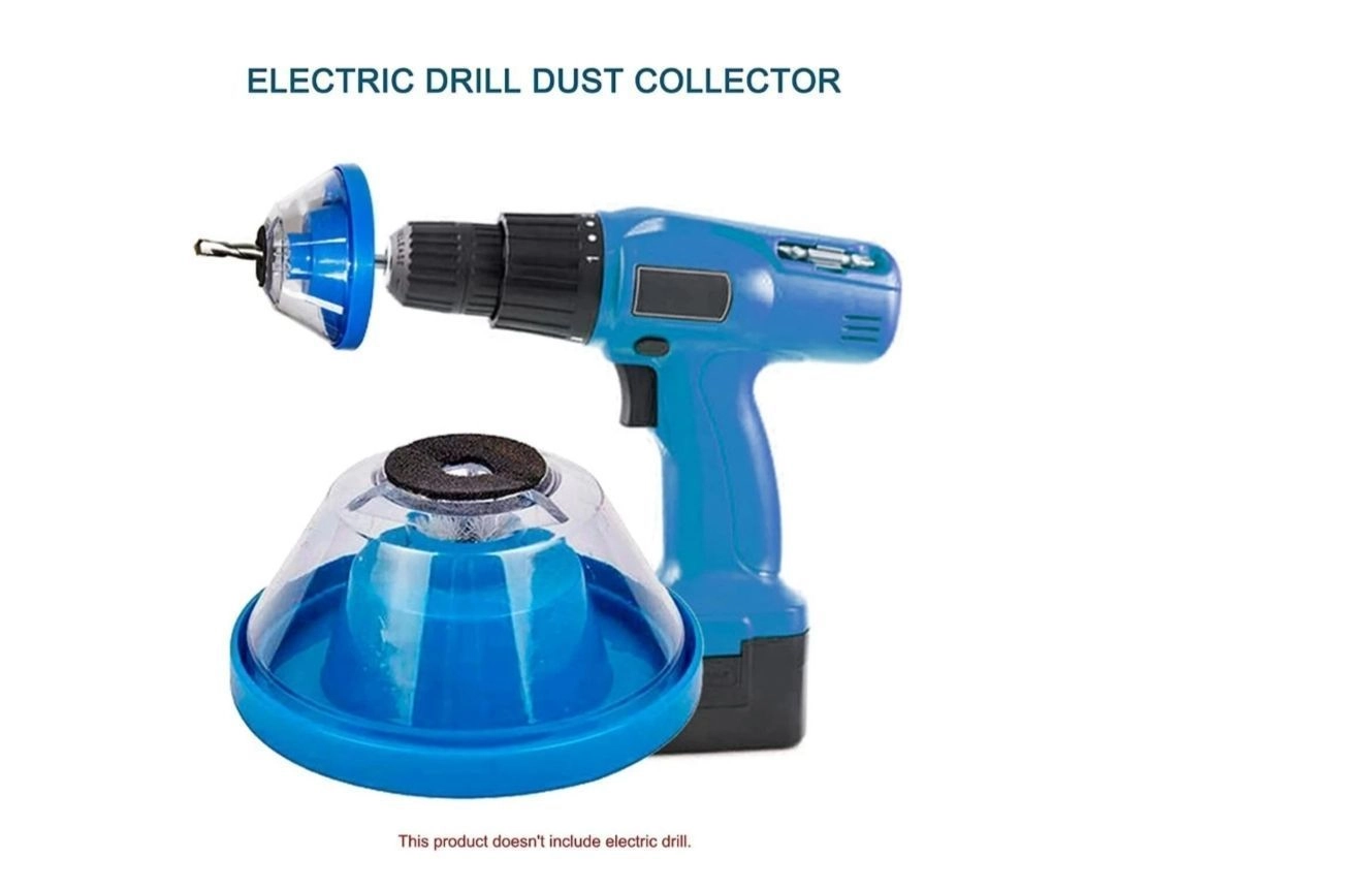 Drill Dust catcher Attachment, Electric Drill Dust Cover Ash Bowl Dustproof 1