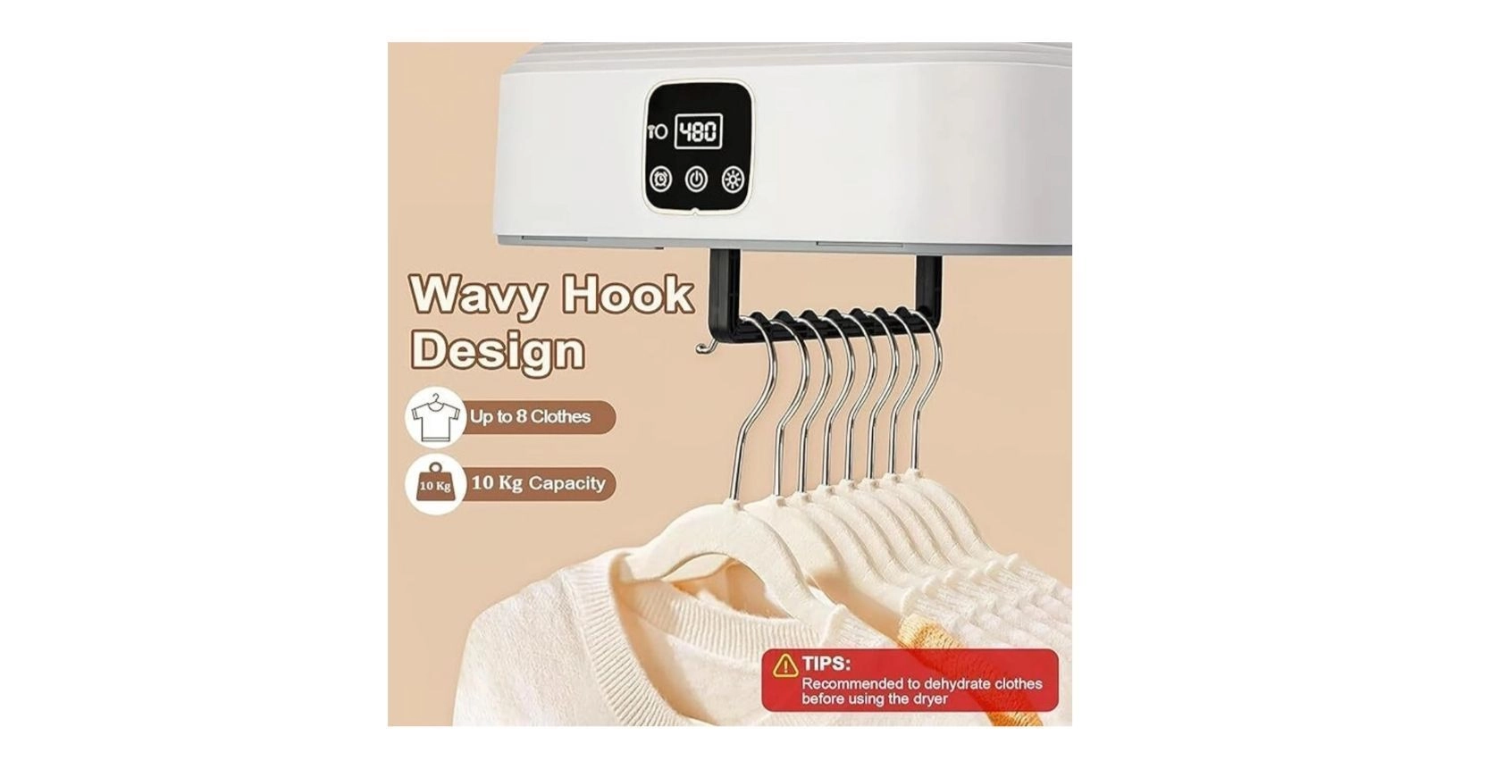 Portable Electric Clothes Dryer 2