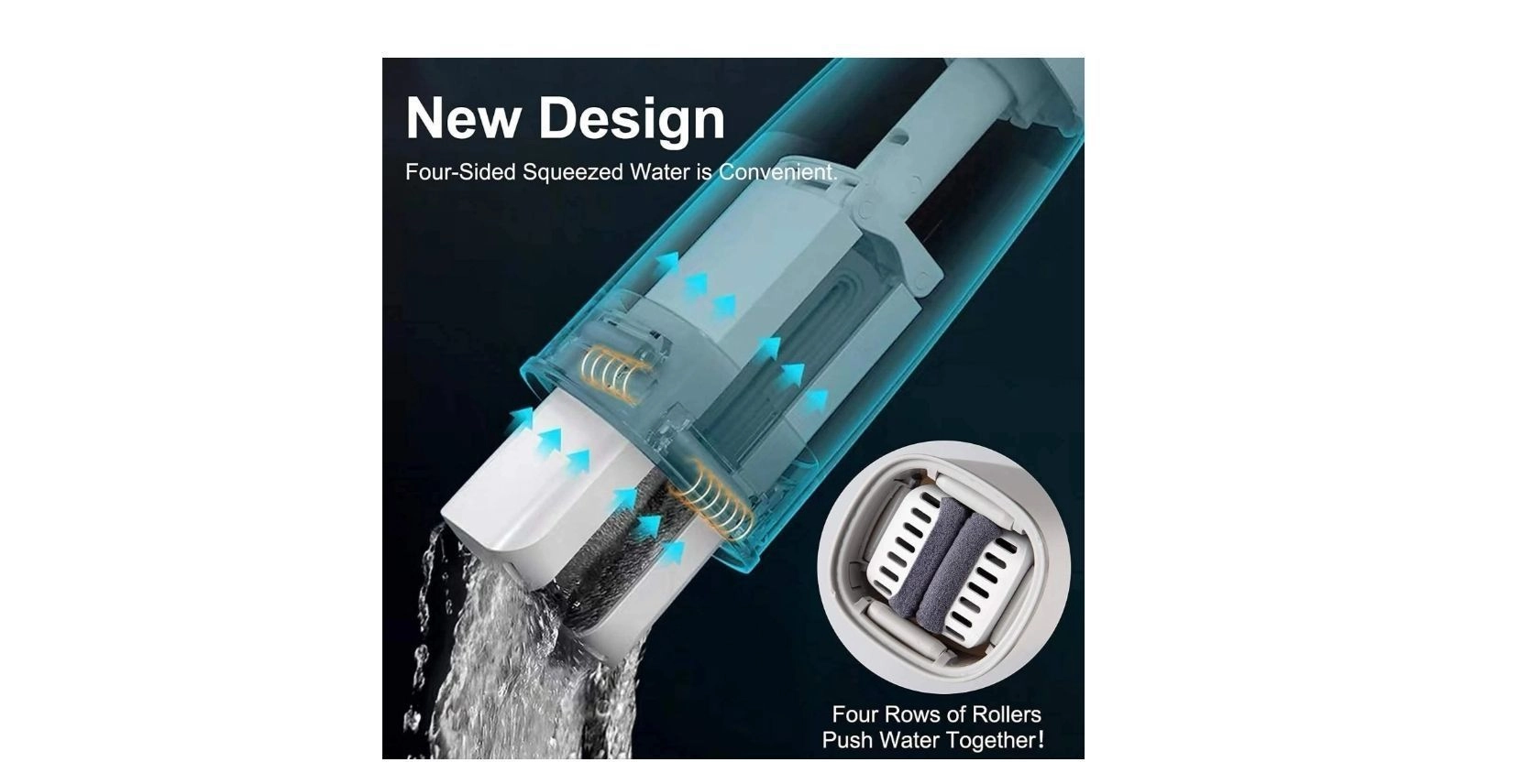 Portable Mini Squeeze Mop 2