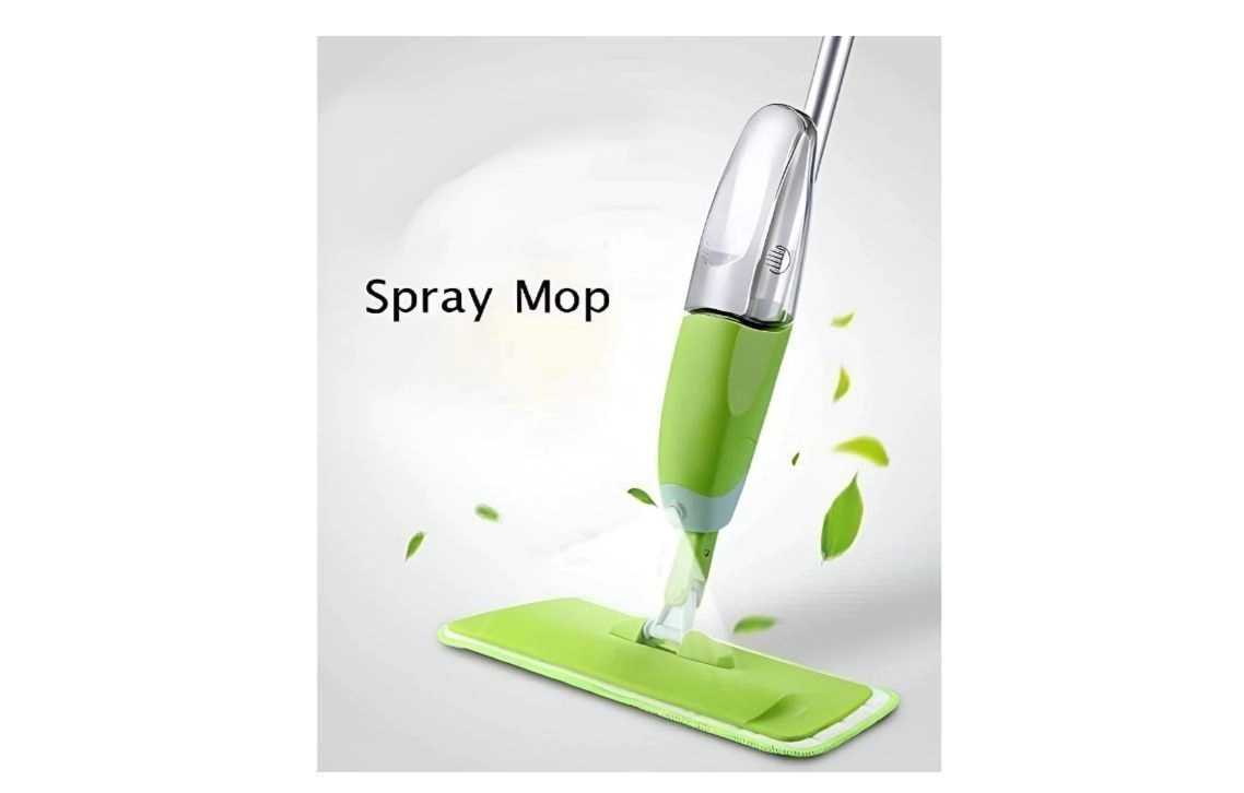 Spray Mop Set – Microfiber Floor Cleaner with Removable Washable Pad and Built-in Water Healthy Cleaning Integrated Mechanism for Stainless Steel Handle 360 (Pack of 1) 2