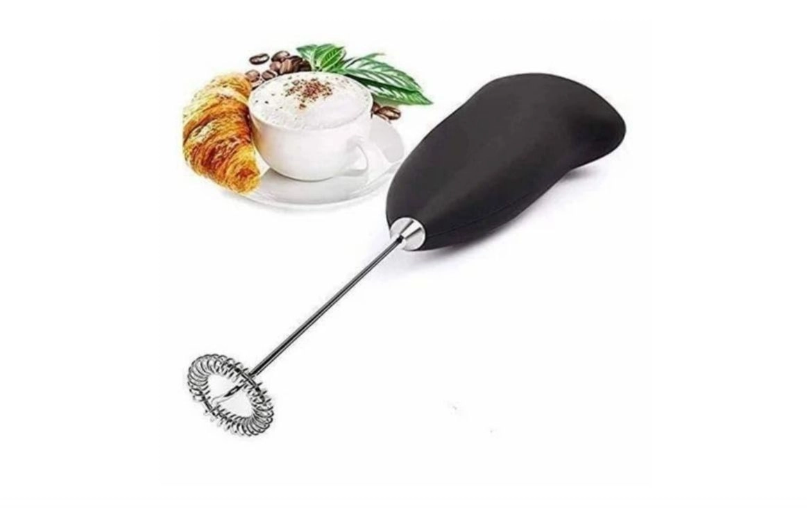 Milk Frother Electric Foam Maker Classic Hand Blender Mixer Froth Whisker Latte Maker For Milk, Coffee, Egg Beater, Cafe Latte, Espresso, Cappuccino(Multicolor). 1