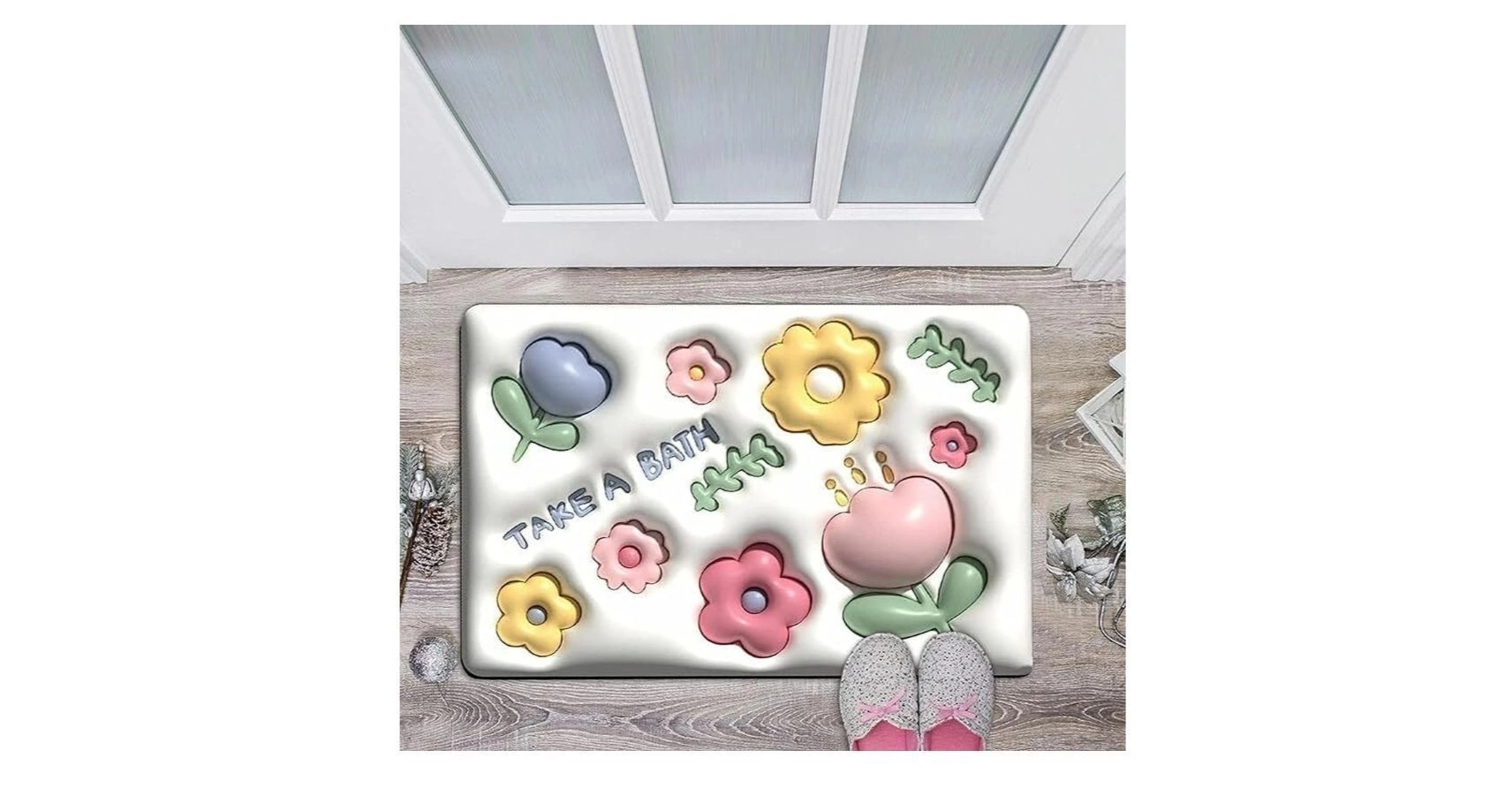 3D Bathroom Mat 1