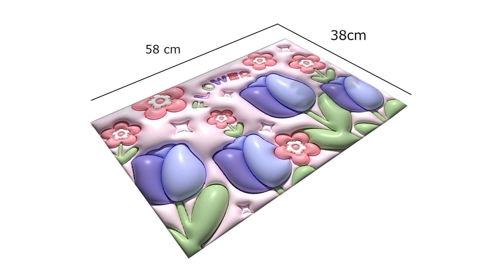 3D Bathroom Mat 2