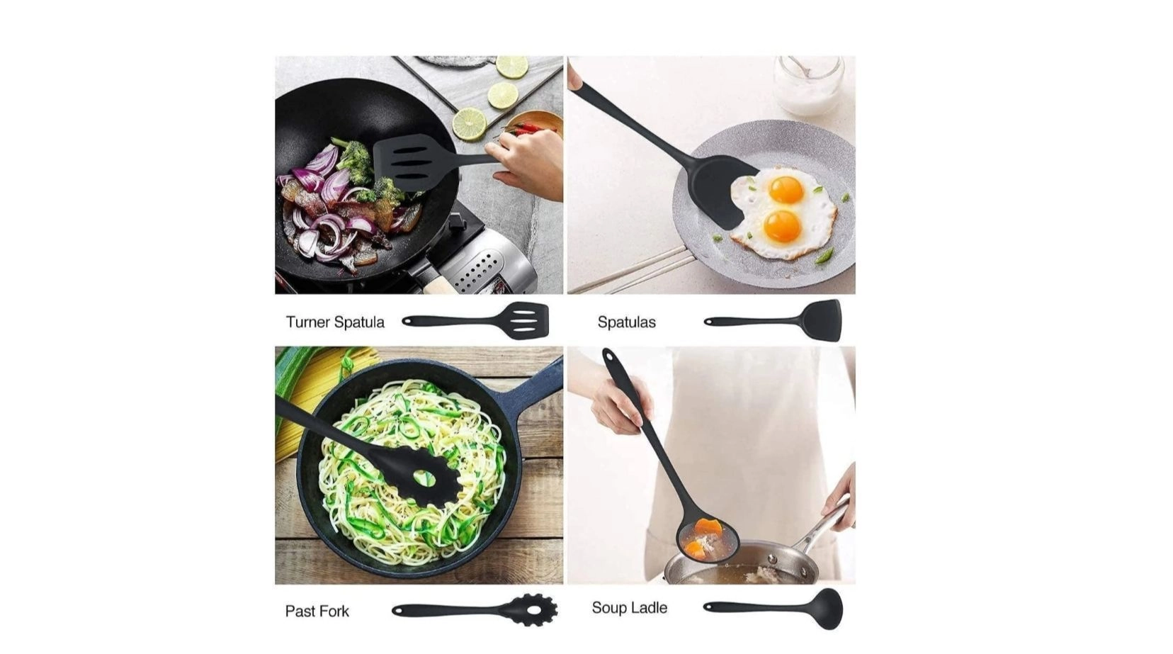 6 pcs Spoon Spatula 2