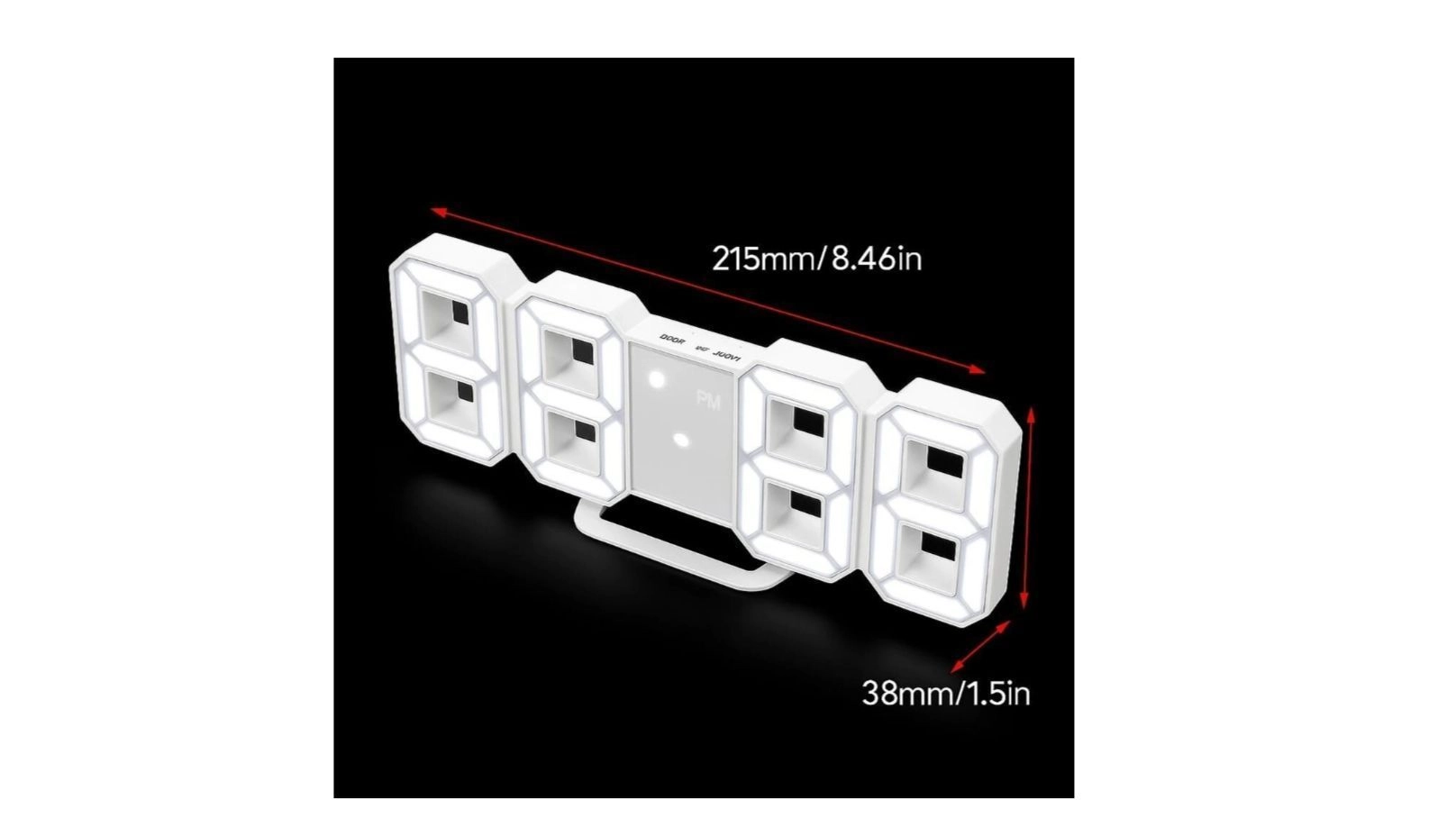 Acryil LED Table Clock 2