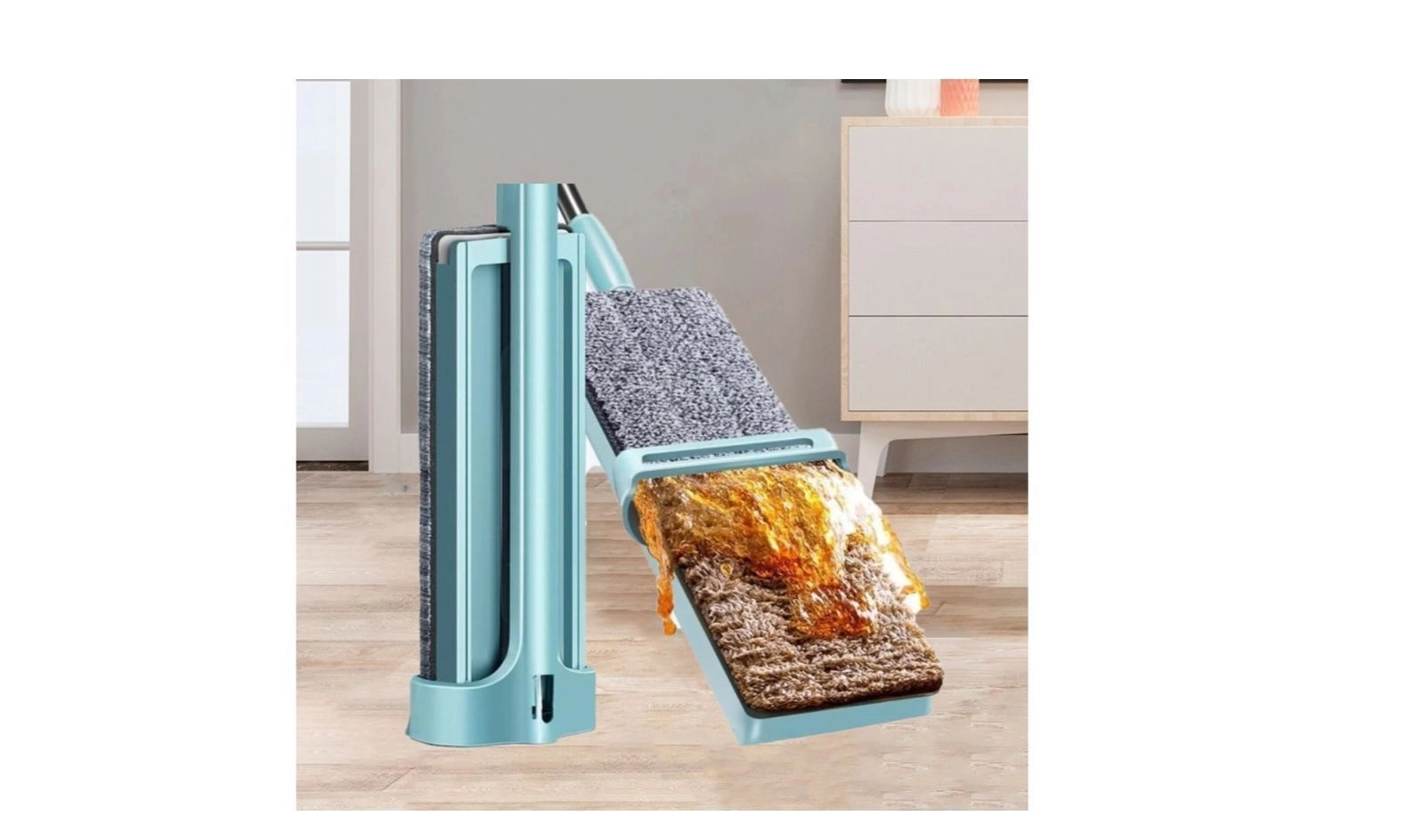 Bucket Flat Mop 1
