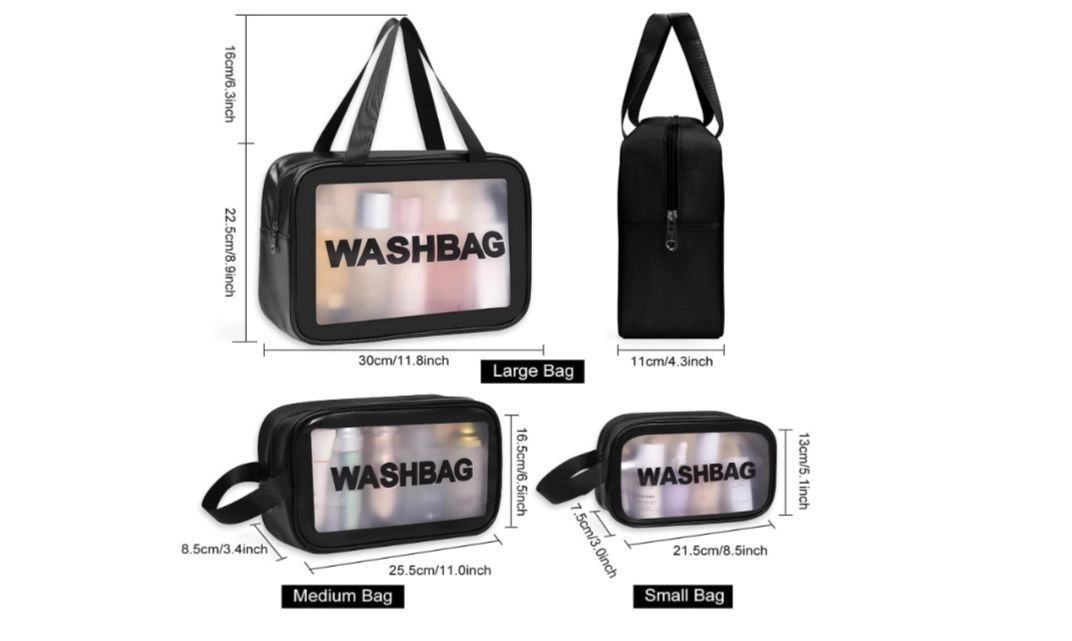 Wash Bags 3 pcs Set 6