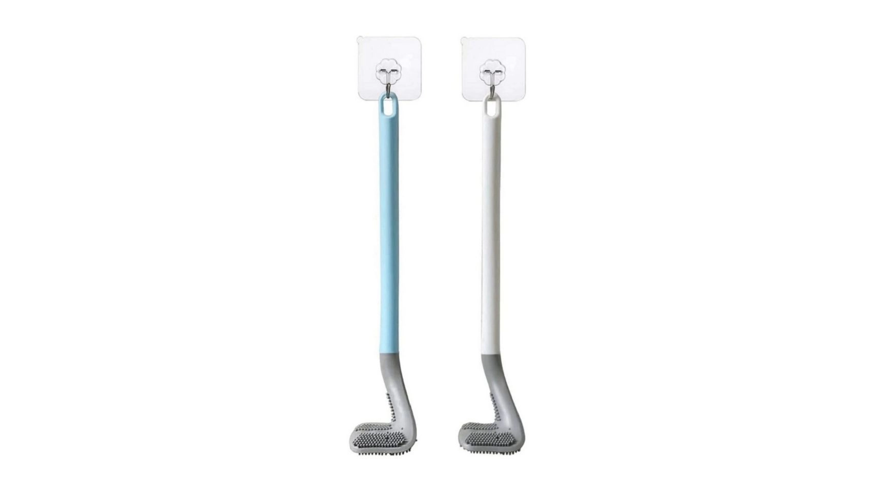 Air Son Toilet Cleaning Brush Golf Brush, Hockey Antibacteria Toilet Brush, Toilet Brush for Western and Indian Toilet, Bathroom Brush for Toilet Cleaning (1 Piece) 1