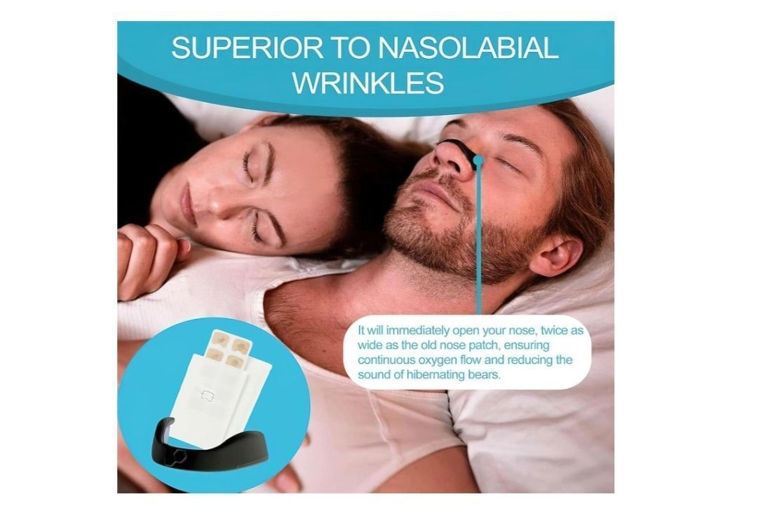 ANTIL'S Magnetic Anti-Snoring Nose Clip (Pack of 15) | Nasal Strips for Breathing Relief | Sleep Aid Snore Stopper Device for Men & Women | Reusable Nose Dilator for Better Sleep & Easy Breathing 2