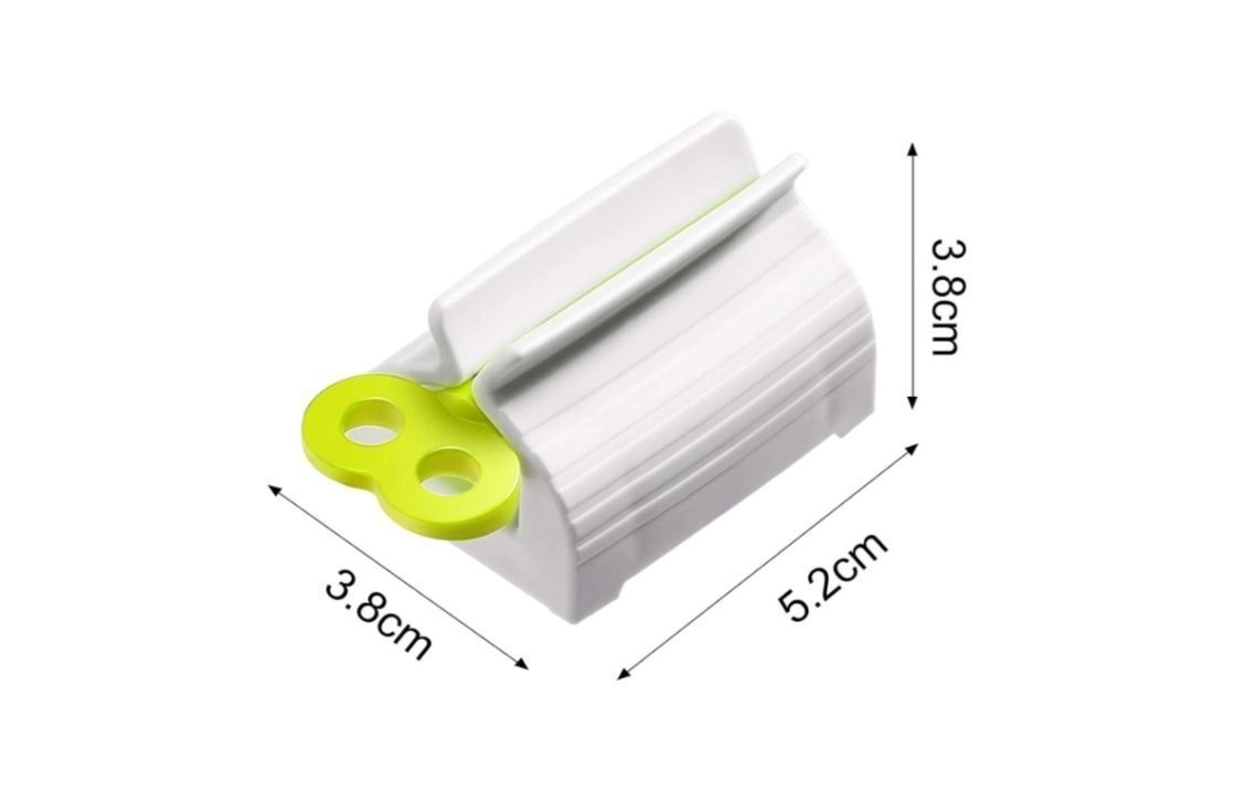 Rolling Tube Toothpaste Squeezer Manual Rotate Toothpaste Seat Holder Stand for Bathroom and Personal Care-Pack of-6 pcs 6