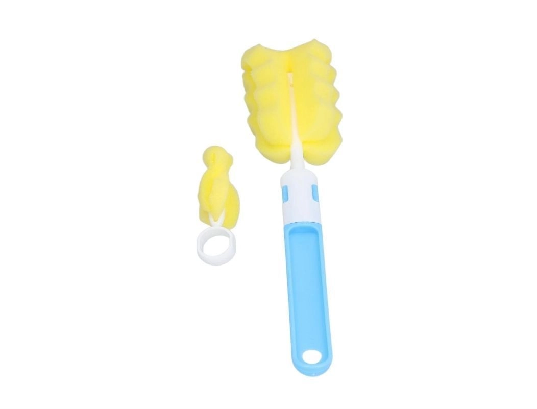 Baby Bottle Brush, Newborn Feeding Bottle Nipple Cleaner Kit Straw Brush Tableware Cleaning Tools for Water Bottles for Cleaning Baby Milk | pack of 4 pcs 1