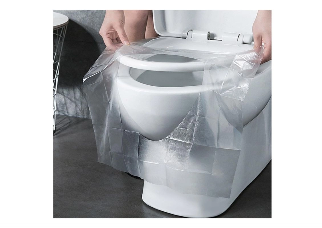 Toilet Seat Covers - 20 Sheets | No Direct Contact with Unhygienic Seats | Easy To Dispose | Nature Friendly | Must Have for Women and Men (20) 2