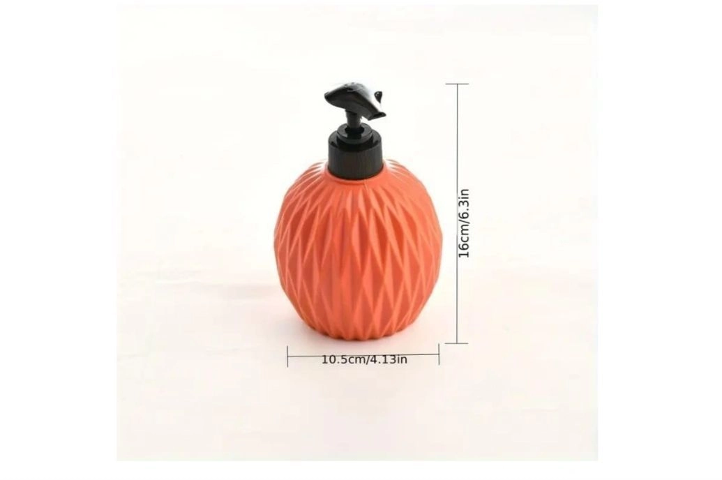 Outdoor Living Dimond Cut Design Liquid Soap Dispenser, 300ml, Multipurpose Refillable Plastic Pump for Hand Wash, Dish Wash, Shampoo, Kitchen, Bathroom, and Household Use 3
