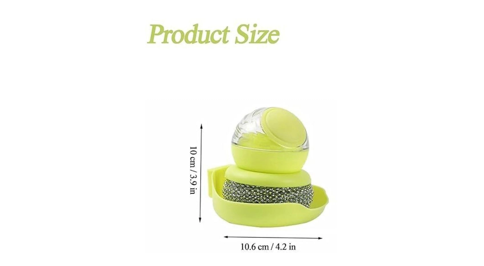 Ball Pot Brush Scrubber Dish Brush with soap Dispenser, Steel Scrubber with Replaceable Ball for Cleaning Dishes, pots, Pans, Grills, Sinks(1pc) 5