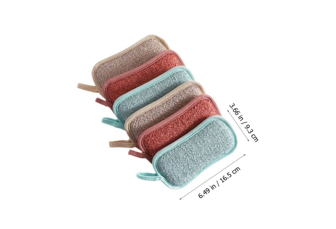 Anneome Household Cleaning Tools Sponges Dish Cleaning Sponge Scrub Surface for Kitchen 2