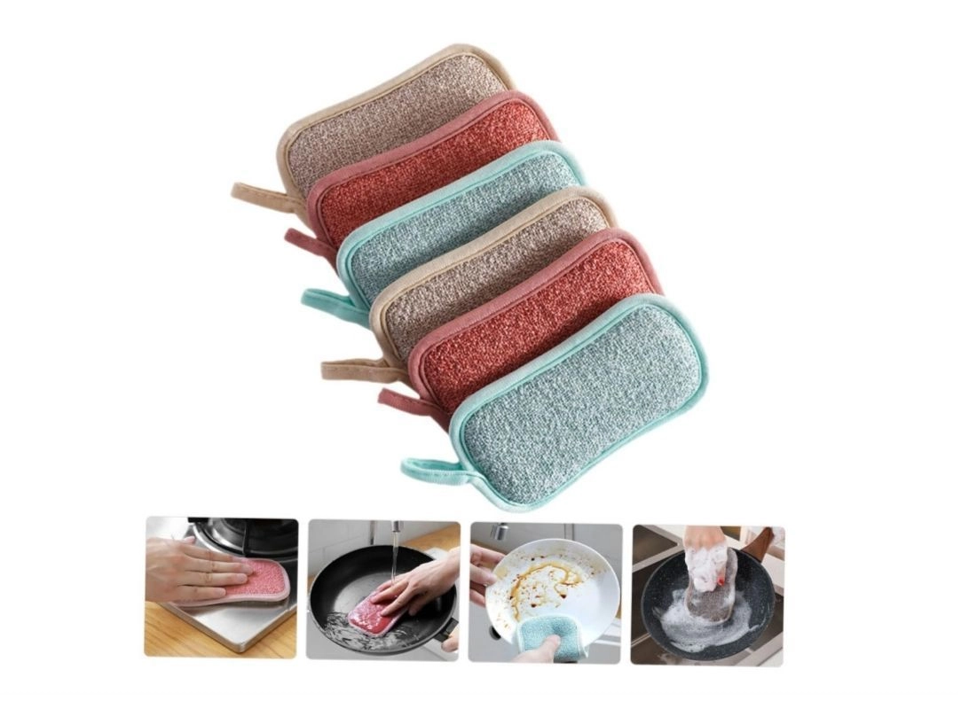 Anneome Household Cleaning Tools Sponges Dish Cleaning Sponge Scrub Surface for Kitchen 3