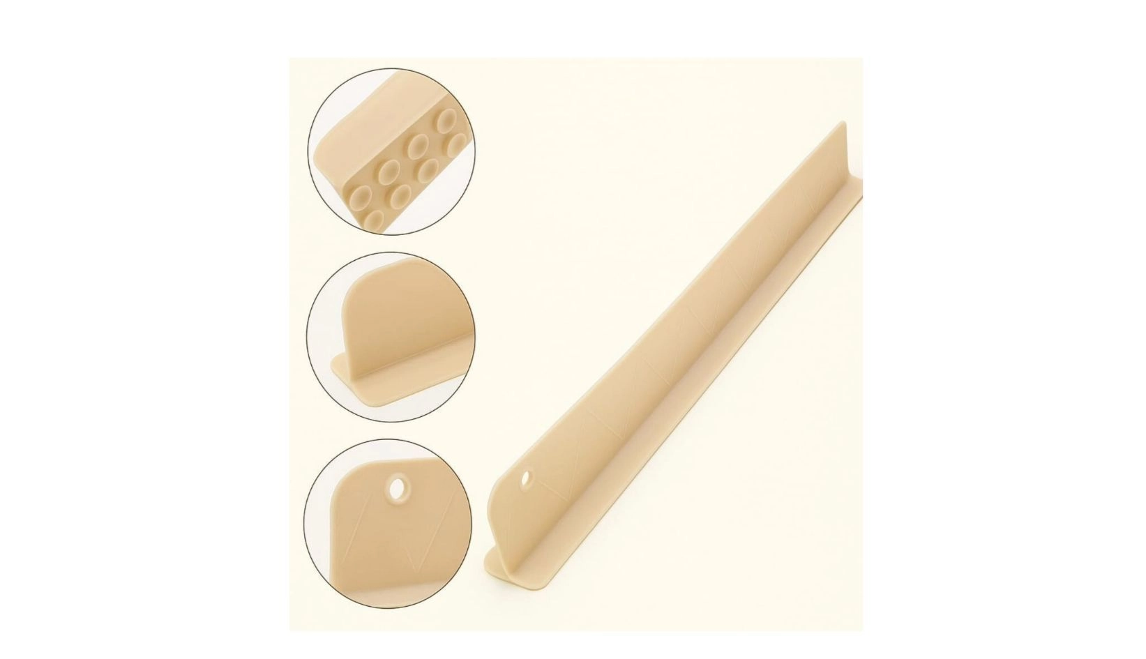 Sink Anti-Splash Baffle | Kitchen Sink Water Splash Guard Silicone | Splash Guard Kitchen Sink | Kitchen Tools & Accessories | Countertop Silicone Suction Cup 3