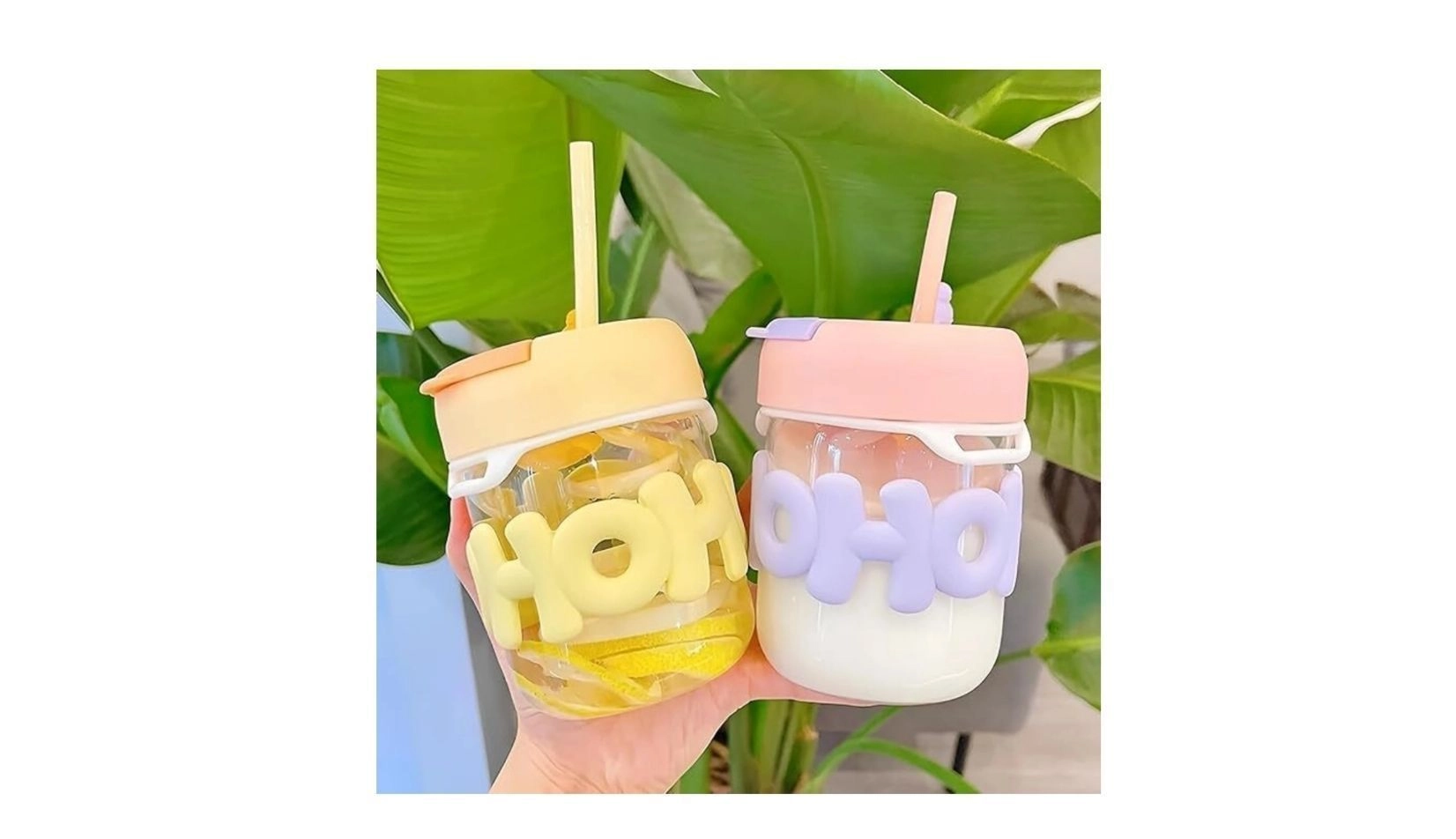 hoho Coffee Glass Mug pcs 1 Transparent Glass Cup with Handle for Coffee Tea Milk Juice Reusable drinkware Home Kitchen use