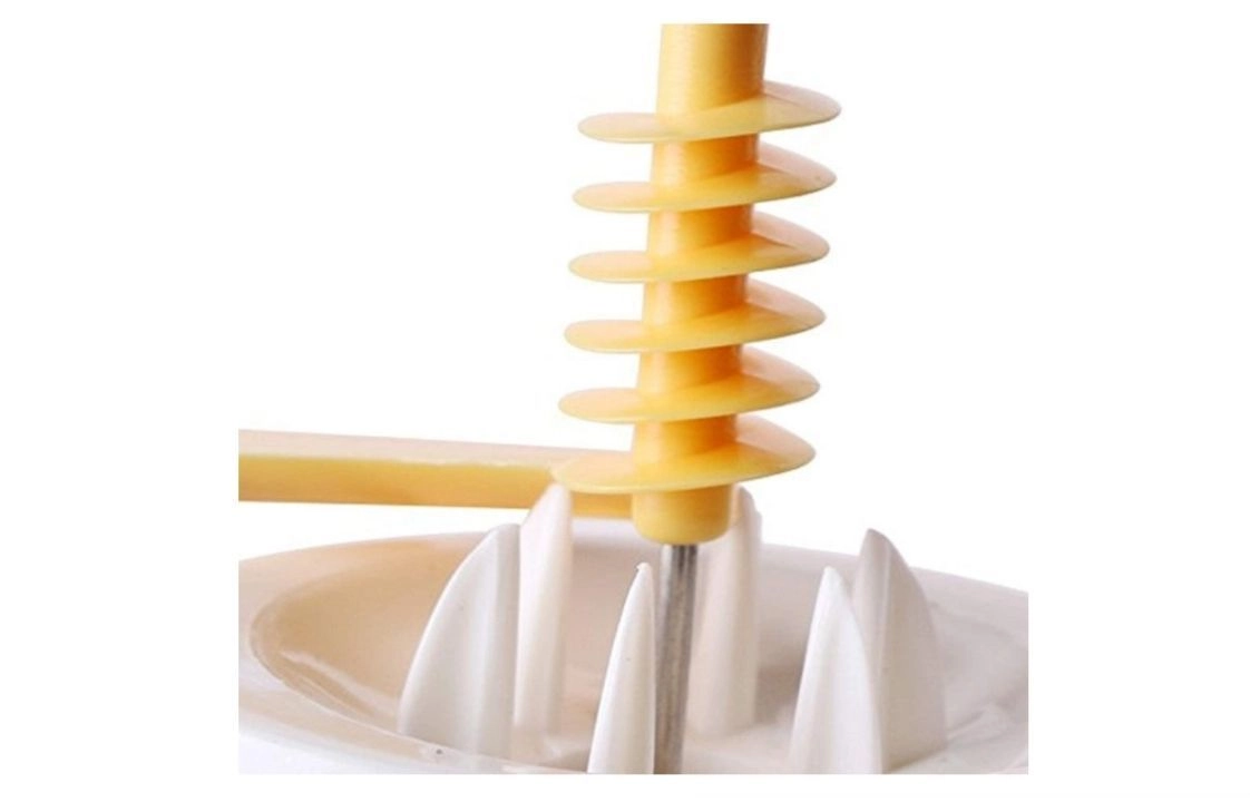 Potato Twister With Silicone Brush Combo,Reusable Tornado Potato Spiral Cutter Slicer Chips Maker - Potato Twister Machine Pack Of 1 (Potato Twister + Silicone Brush), Multicolor 4
