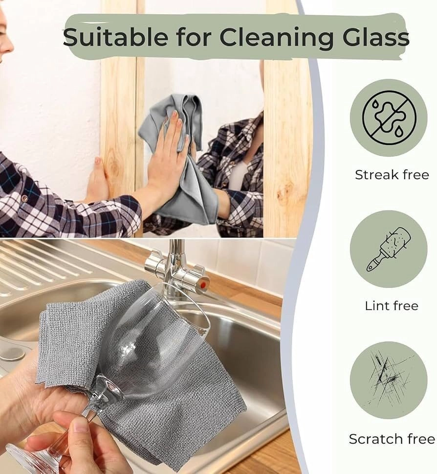 Microfiber Cleaning Cloth Roll 3