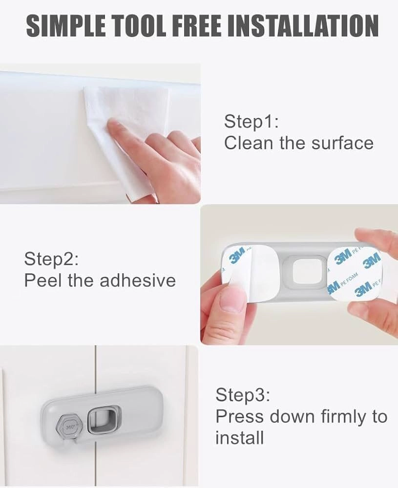 Child Proof Fridge Locks 5
