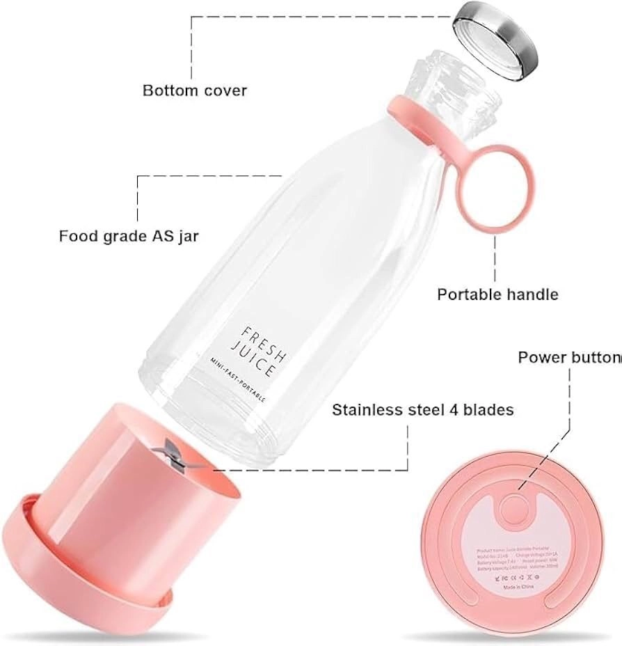 Latest 420ml Portable Juice Blender 3
