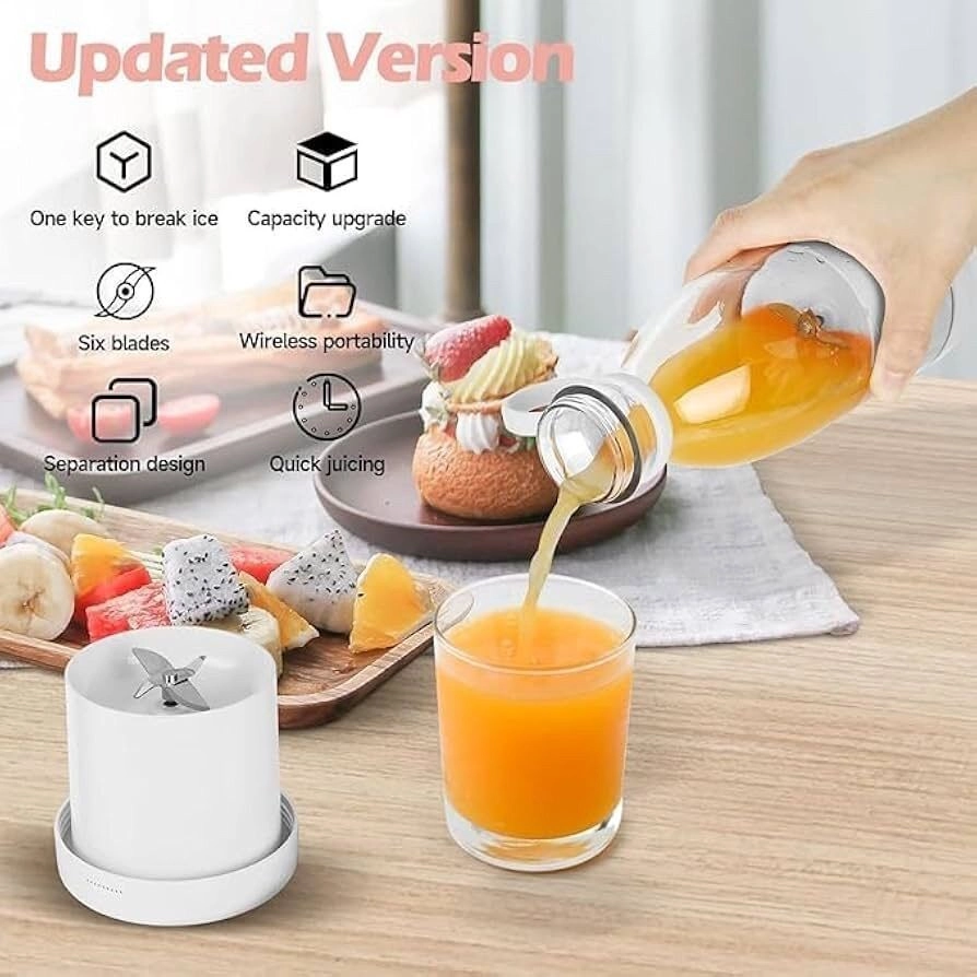 Latest 420ml Portable Juice Blender 4