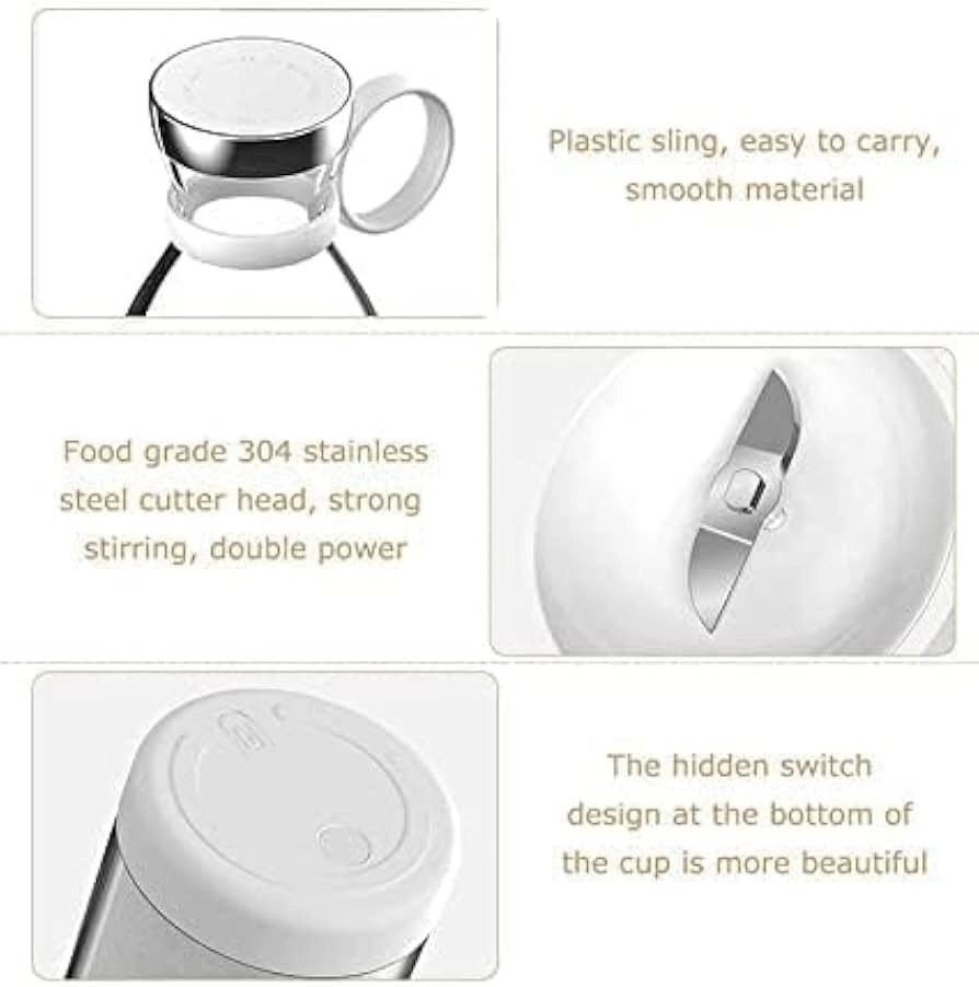 Latest 420ml Portable Juice Blender 5