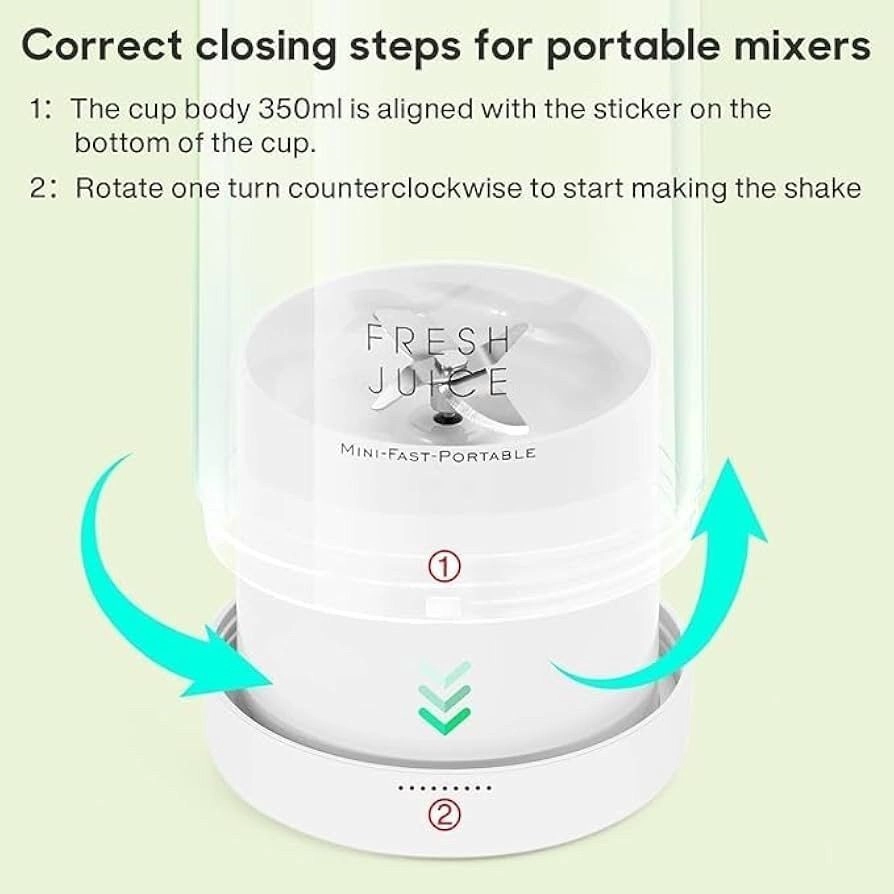 Latest 420ml Portable Juice Blender 6