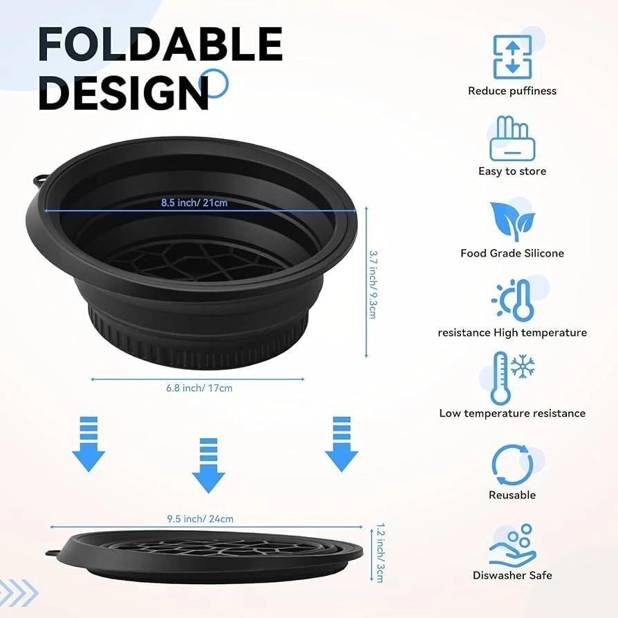 Silicone Face Bowl for Ice with Built-in Icetray