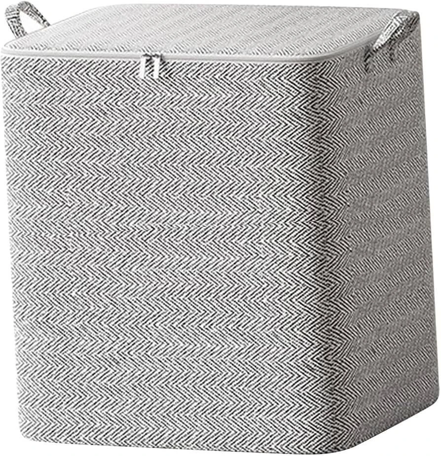 Foldable Blanket Storage Bag Wardrobe Storage Organiser for Blanket Sweaters 180L