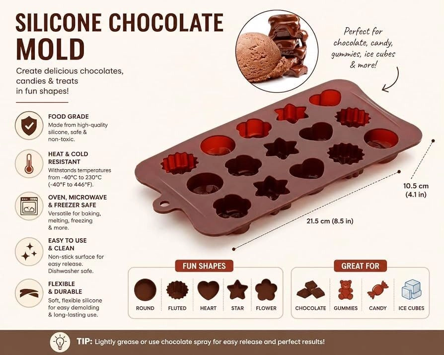 Chocolate Silicon Mould 3