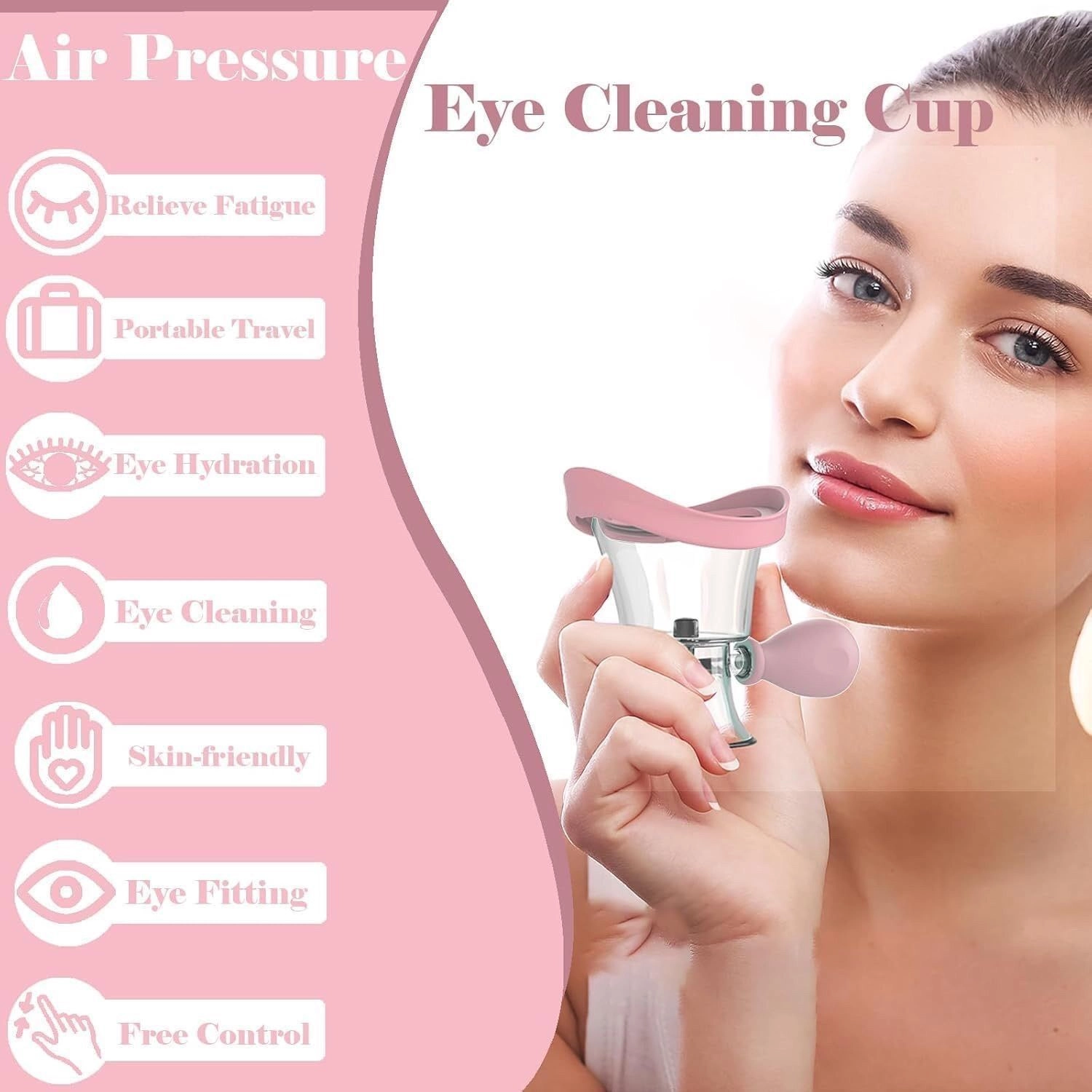 Eye Wash Cup – Reusable Eye Bath Cup for Gentle Eye Rinsing, Portable Eye Cleansing Cup for Daily Eye Care and Hygiene 4