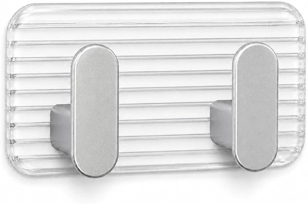 2 in 1 self Adhesive Kitchen wall Hook pcs 1 Waterproof no Drill wall Mounted Organizer Hook for Kitchen Bathroom Home use 3