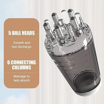 Hair Oil Applicator Bottle – 6ml Hair Root Oil Applicator Roller 3