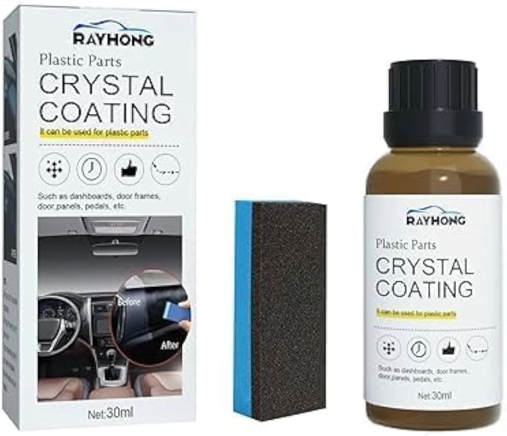 30ml Crystal Coating for Car & Bike Plastic Parts
