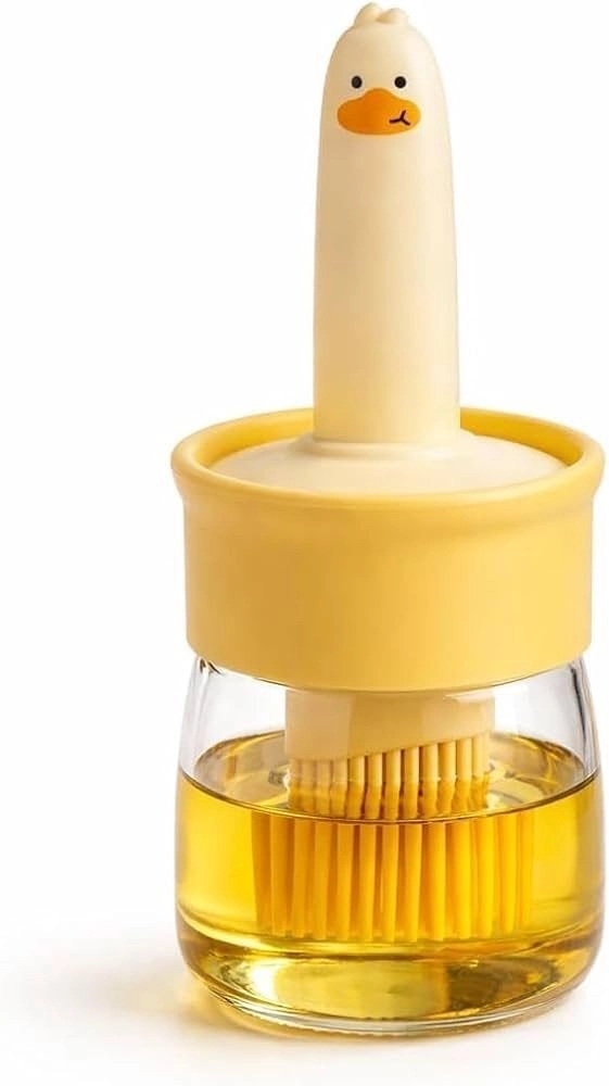 Creative Duck Shaped Oil Dispenser Transparent