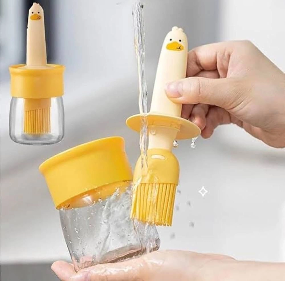 Creative Duck Shaped Oil Dispenser Transparent 3