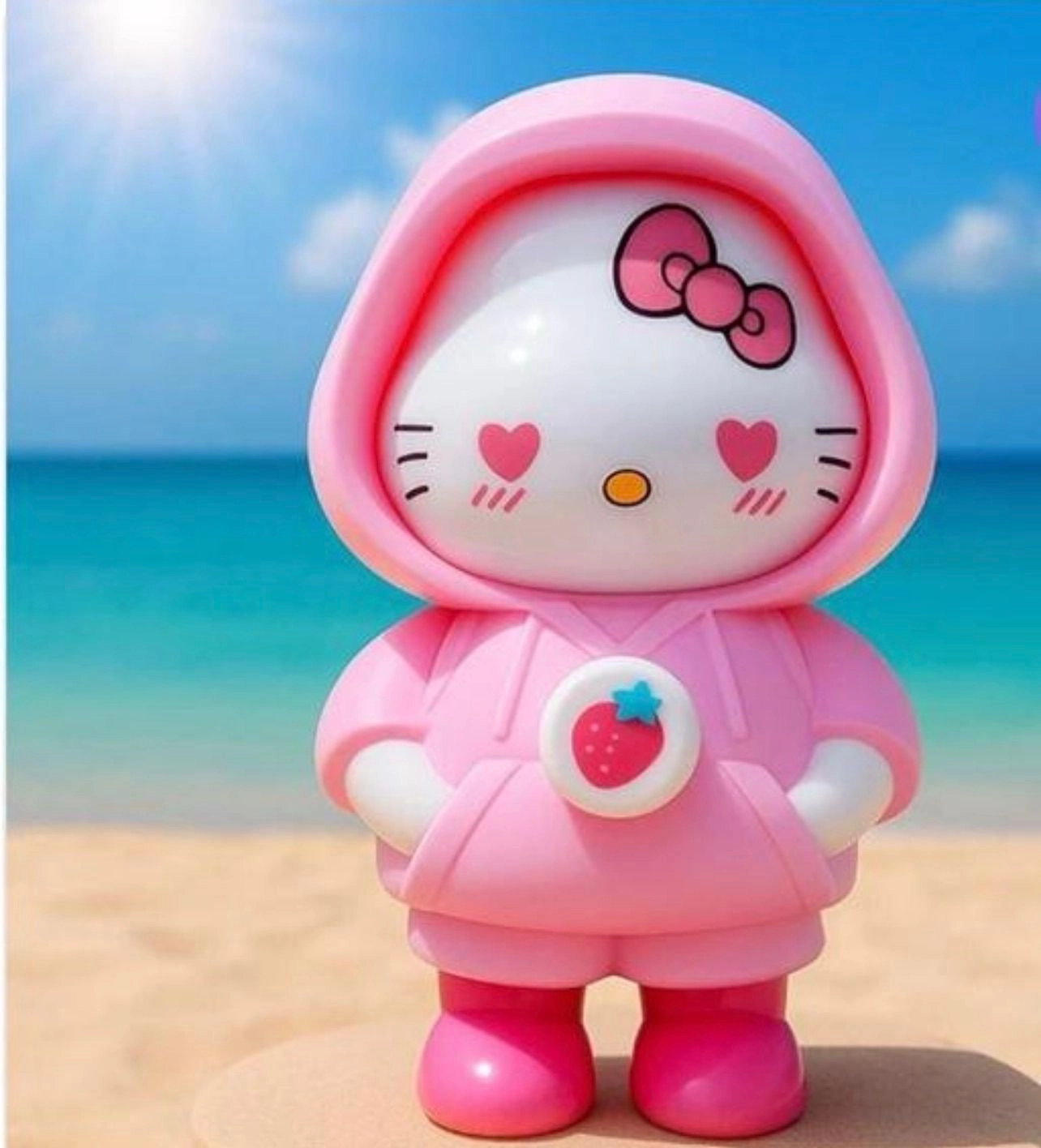 Face changing keychain