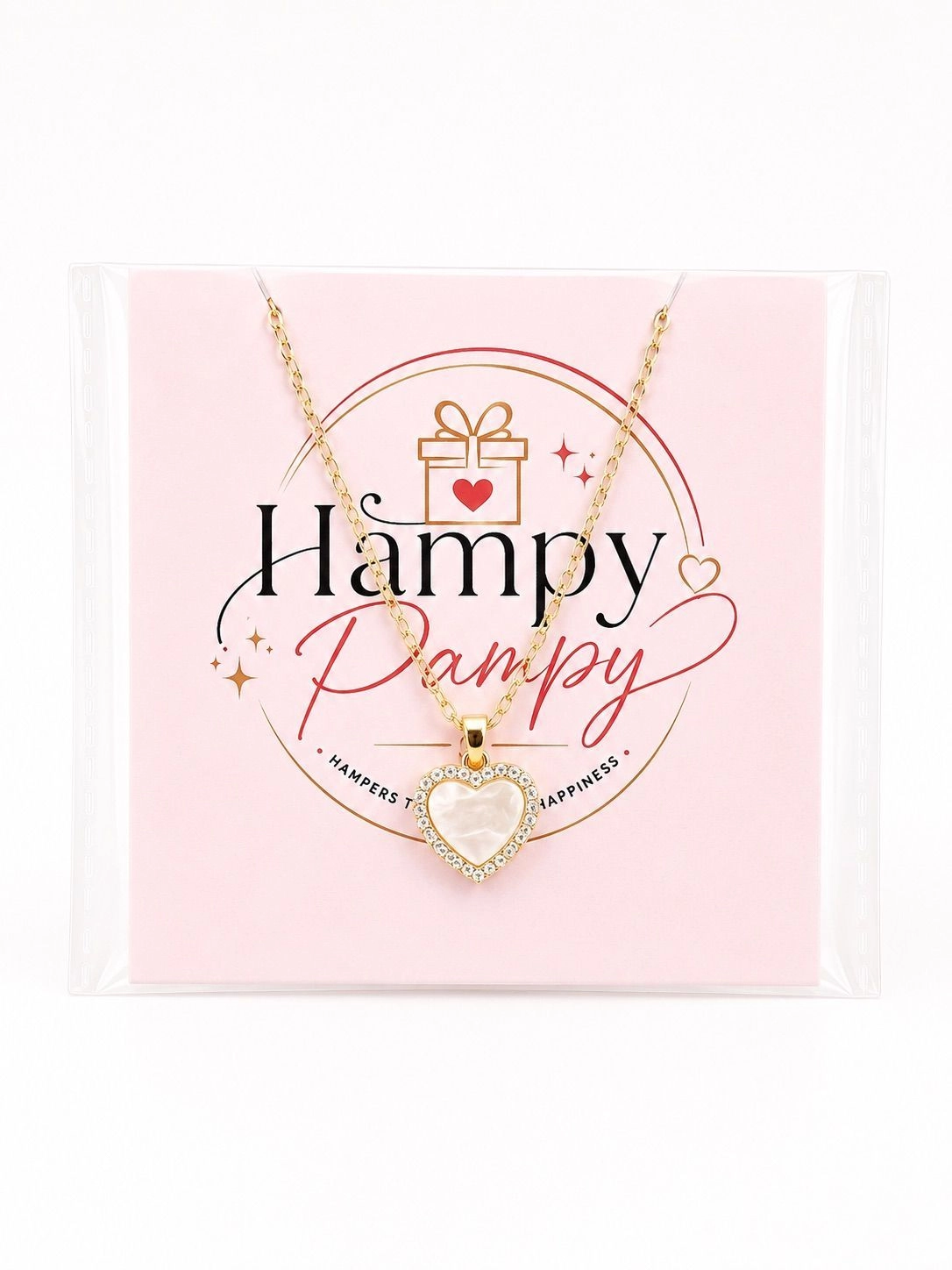 Pearl Heart Glow Necklace