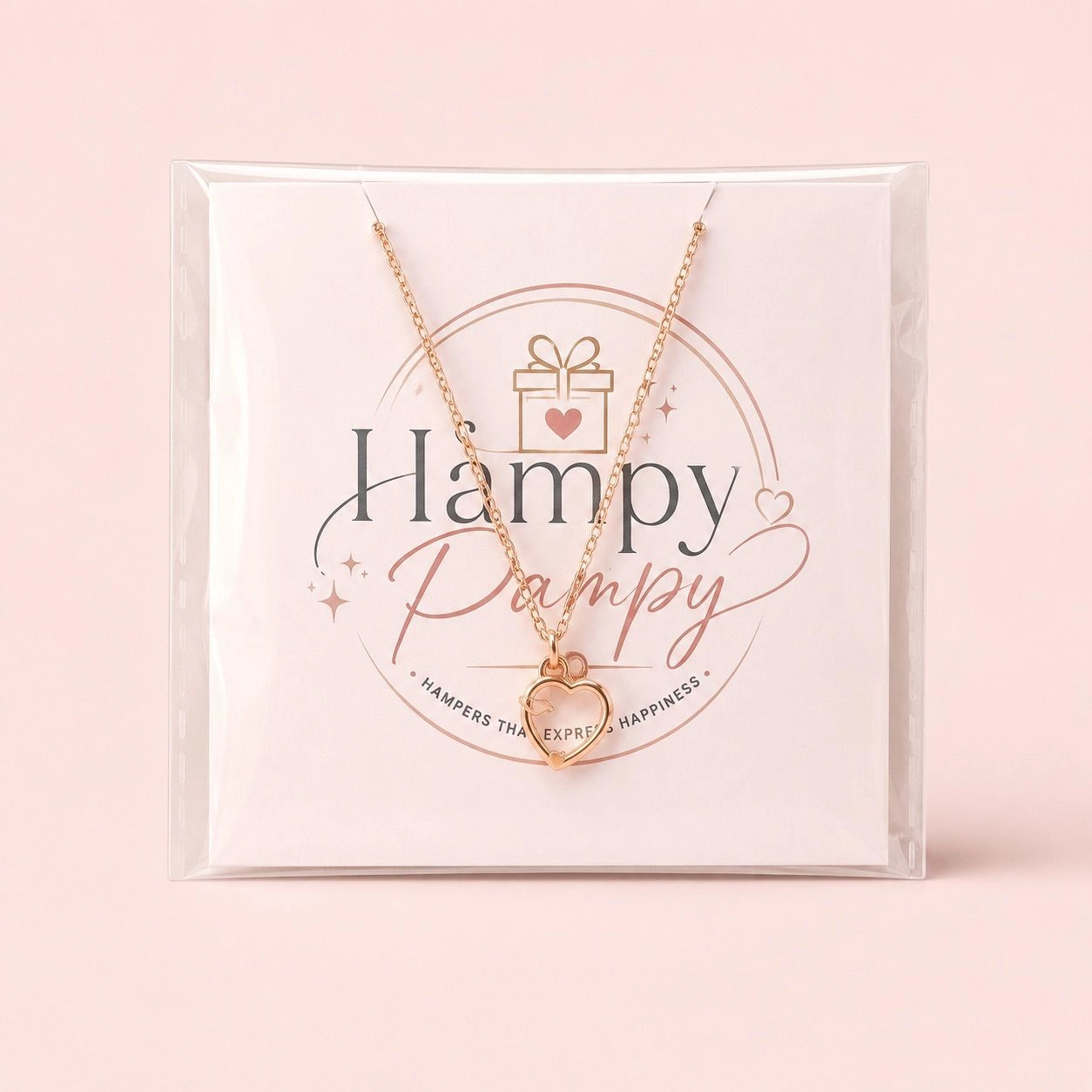 Minimal Heart Charm Necklace
