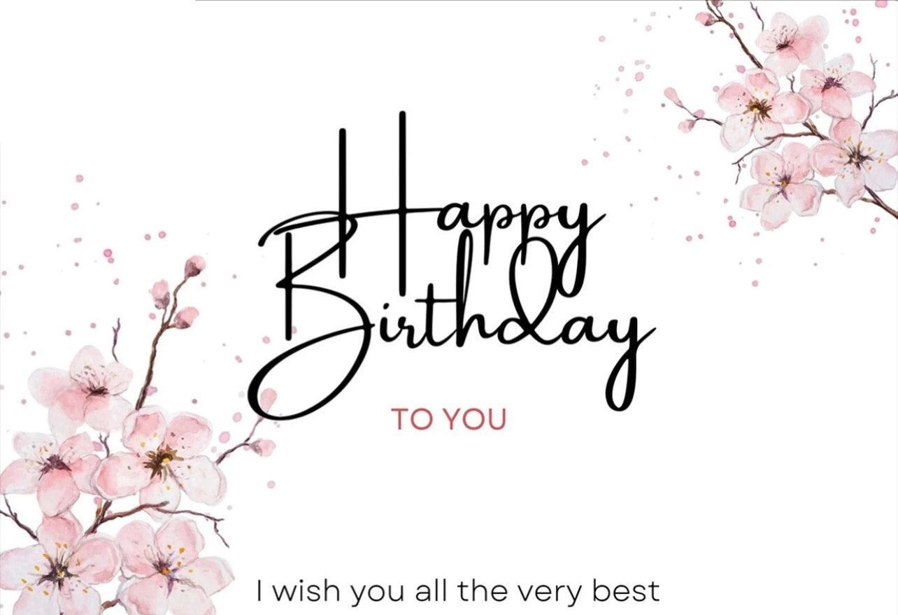 Happy birthday sticker
